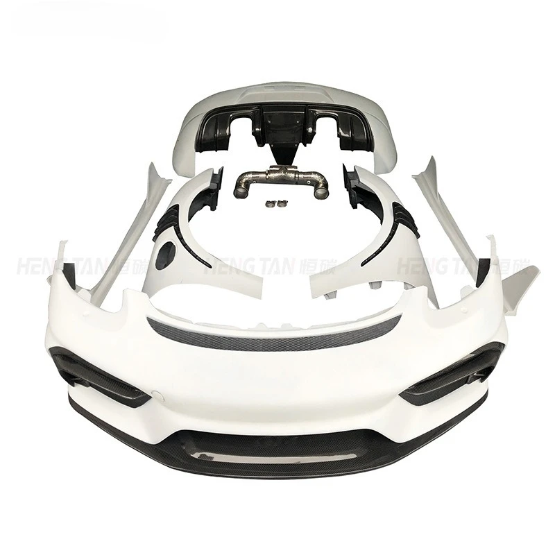 Suitable for Porsche 718 981GT4 large surrounding front bar, rear bar side skirt, flap modified auto parts
Suitable for Porsche 718 981GT4 large surrounding front bar, rear bar side skirt, flap modified auto parts