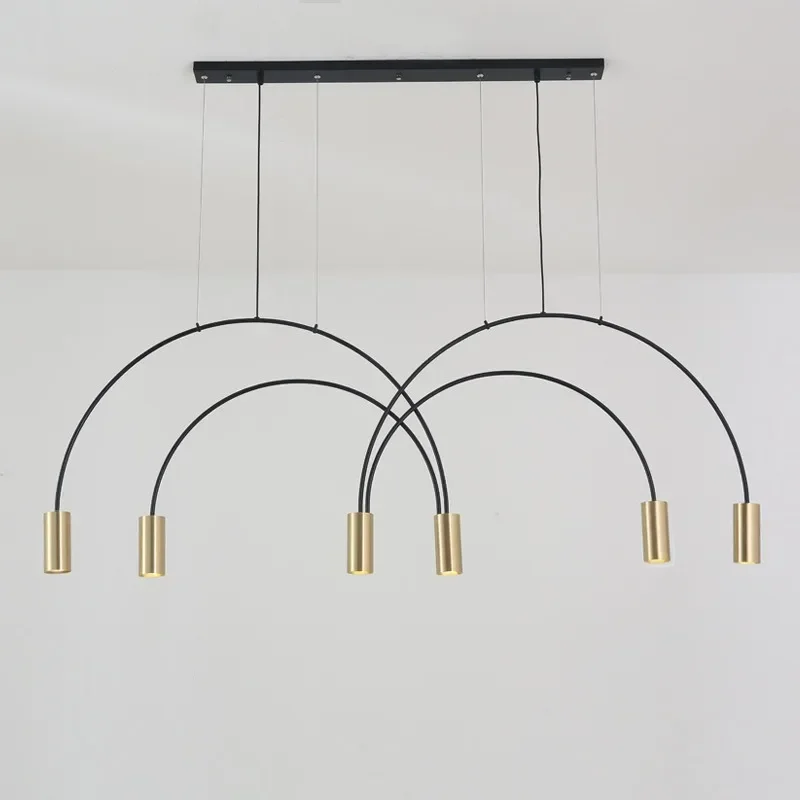 Nordic Modern Light Luxury Restaurant Bar Counter Personalized Arched Chandelier
Nordic Modern Light Luxury Restaurant Bar Counter Personalized Arched Chandelier