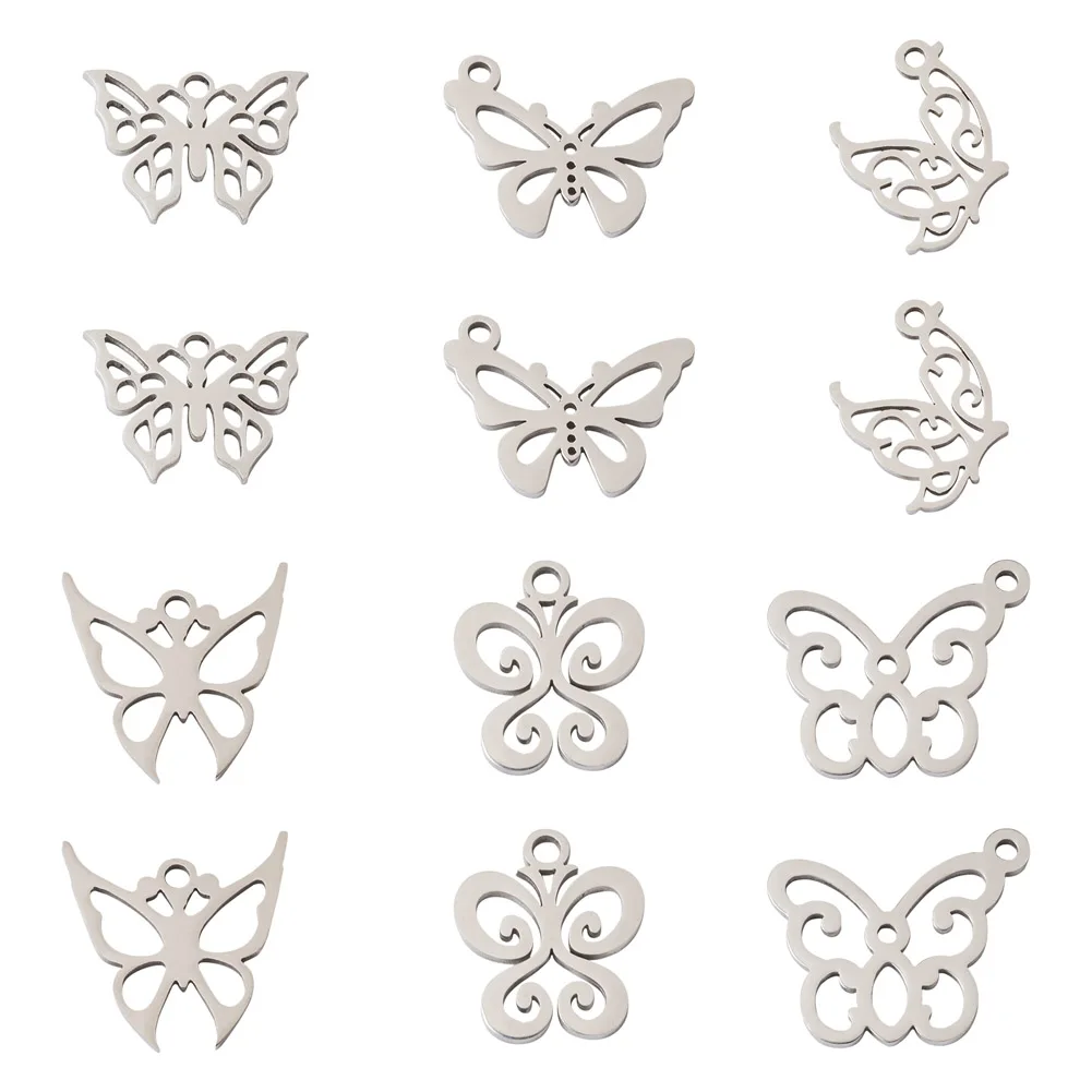 1 Box Insect Animal Stainless Steel Pendants Butterfly Turtle Jewelry Charms for DIY Necklace Earrings Bracelet Making Supplies
1 Box Insect Animal Stainless Steel Pendants Butterfly Turtle Jewelry Charms for DIY Necklace Earrings Bracelet Making Supplies