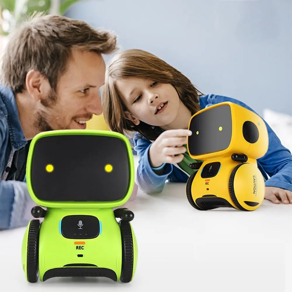 Voice Command Emo Robot Touch Control Singing Function Interactive Robot Repeating Function Sensor Technology Smart Robot
Voice Command Emo Robot Touch Control Singing Function Interactive Robot Repeating Function Sensor Technology Smart Robot
