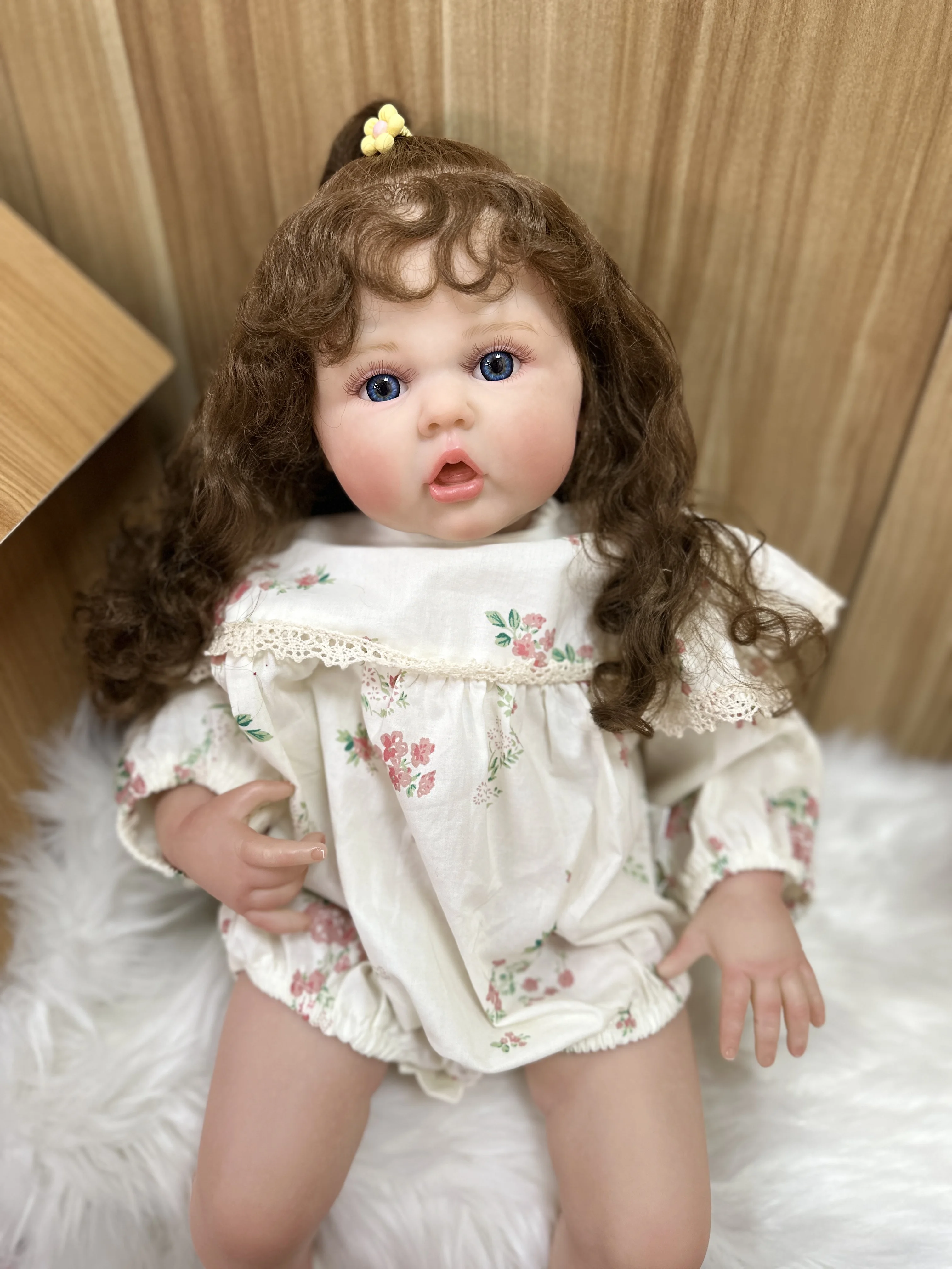 Cokela New 60cm/24inch Finished Reborn Baby Dolls Realistic Lifelike Adorable Newborn Body Best Christmas Gift for Kids
Cokela New 60cm/24inch Finished Reborn Baby Dolls Realistic Lifelike Adorable Newborn Body Best Christmas Gift for Kids