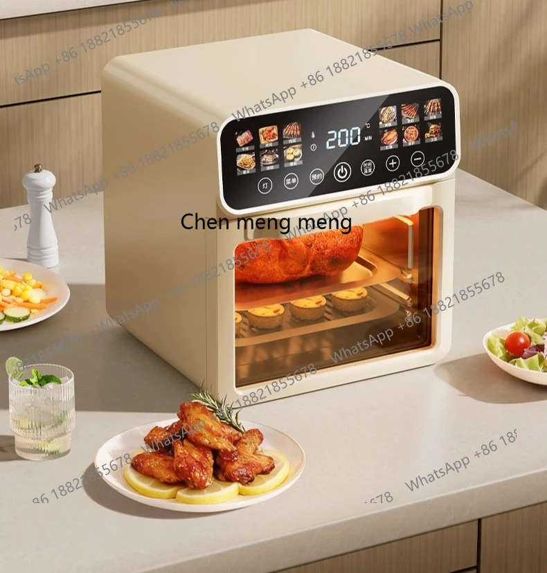 Electric oven household small air multi-function visual baking special fryer all-in-one machine
Electric oven household small air multi-function visual baking special fryer all-in-one machine