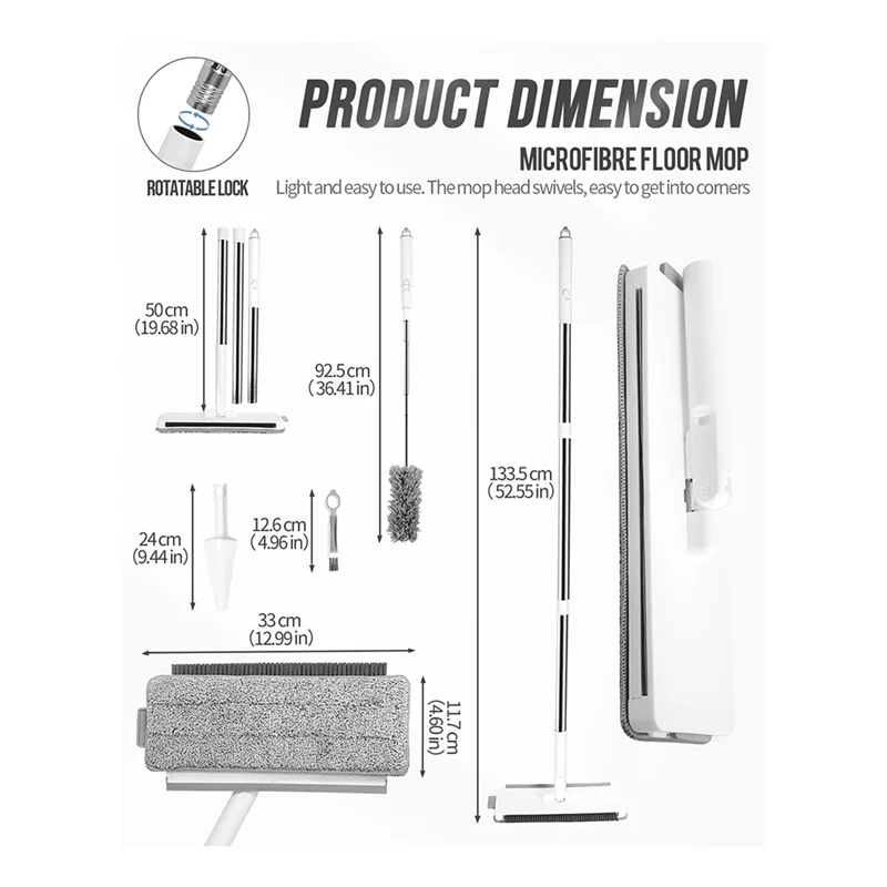 Швабры из микрофибры ABSF для уборки пола с многоразовыми синельными подушечками, швабра для влажной и сухой уборки пыли для ламината на паркетных полов
Швабры из микрофибры ABSF для уборки пола с многоразовыми синельными подушечками, швабра для влажной и сухой уборки пыли для ламината на паркетных полов
