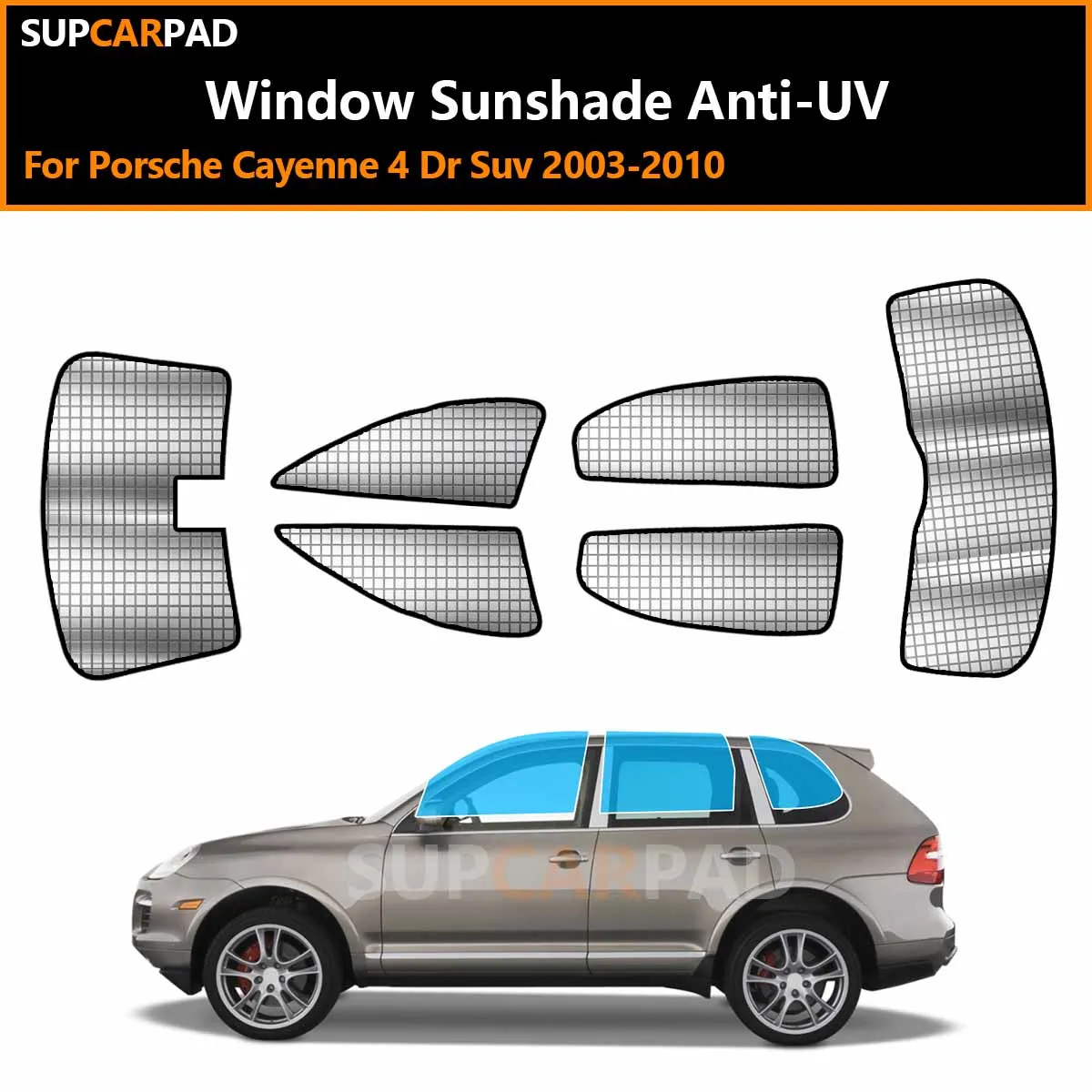 For Porsche Cayenne 4 Dr Suv 2003-2010 Custom Car Window Sunshade Anti-UV Car Sun Window Visors Sunshade Covers Accessories
For Porsche Cayenne 4 Dr Suv 2003-2010 Custom Car Window Sunshade Anti-UV Car Sun Window Visors Sunshade Covers Accessories