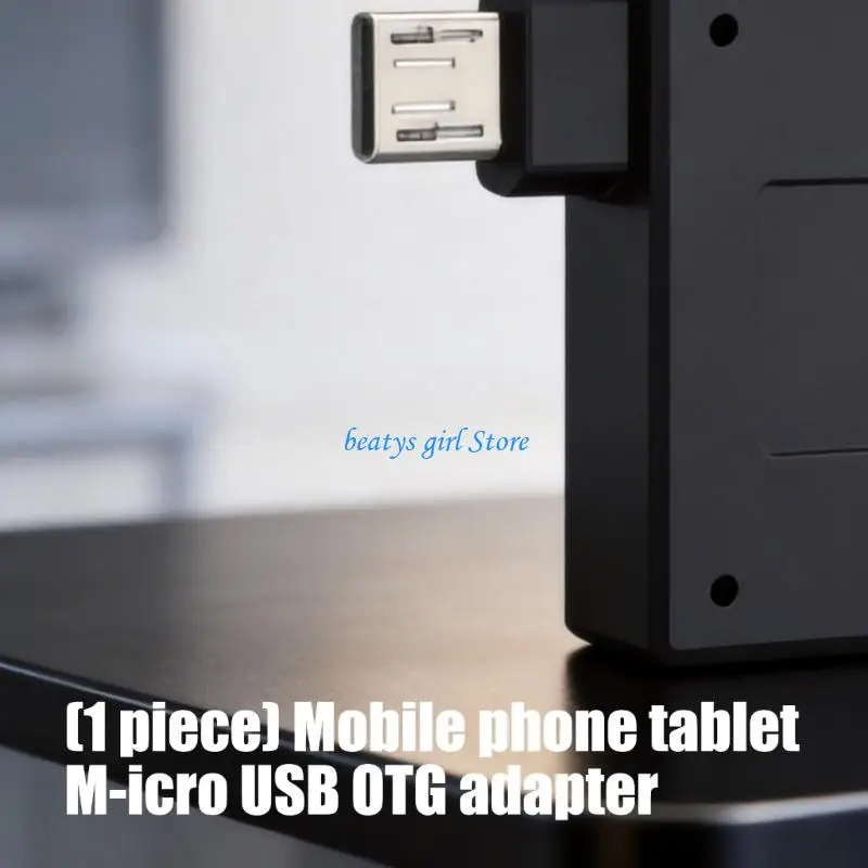 C7AB USB Host Adapters for MicroUSB Devices, Compact OTG Converter with MicroUSB Male and USB Female Port, ABS Housing
C7AB USB Host Adapters for MicroUSB Devices, Compact OTG Converter with MicroUSB Male and USB Female Port, ABS Housing