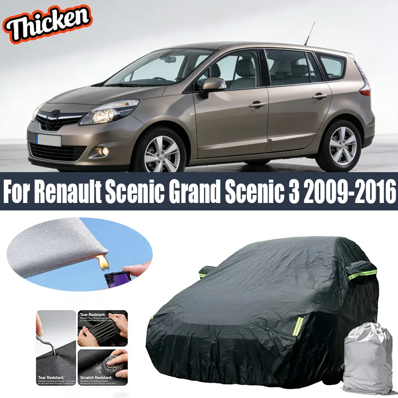 For Renault Scenic Grand Scenic 3 2009-2016 Full Car Covers Car Snow Cover Sunshade Outdoor Protection Waterproof Dustproof
For Renault Scenic Grand Scenic 3 2009-2016 Full Car Covers Car Snow Cover Sunshade Outdoor Protection Waterproof Dustproof