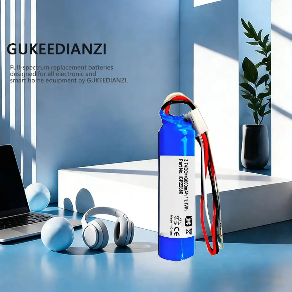 Аккумулятор ICR22650 на 3000 мАч с длительным сроком службы для Harman Kardon Onyx Studio 4, премиум-класс, замена.
Аккумулятор ICR22650 на 3000 мАч с длительным сроком службы для Harman Kardon Onyx Studio 4, премиум-класс, замена.