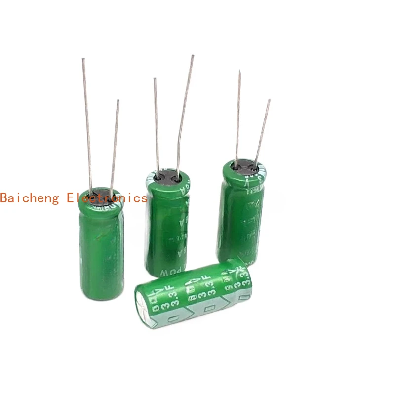 10PCS Farah capacitor 3V3.3F dedicated for driving recorder 3F3.3f volume 8 * 20mm
10PCS Farah capacitor 3V3.3F dedicated for driving recorder 3F3.3f volume 8 * 20mm