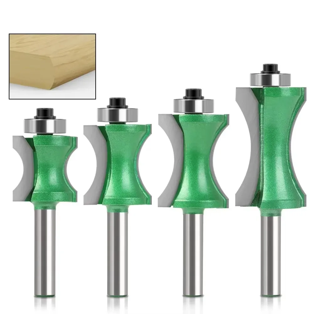 1PC 8MM Shank Milling Cutter Wood Carving Half Round Bit Convex Edging Bits for Wood End Mill Woodworking Tool Milling Cutter
1PC 8MM Shank Milling Cutter Wood Carving Half Round Bit Convex Edging Bits for Wood End Mill Woodworking Tool Milling Cutter