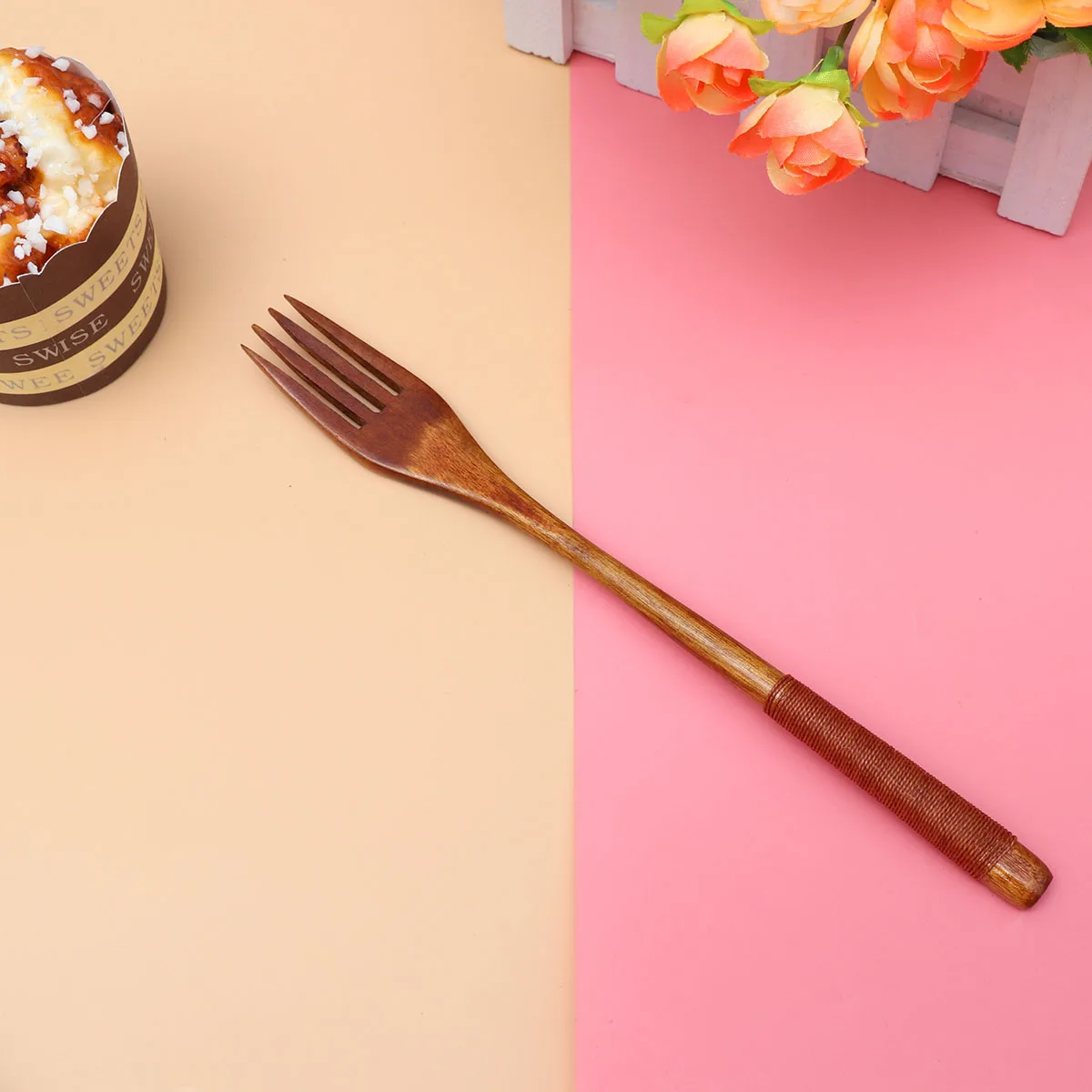 Utensil Wooden Handle Children's Tableware Kids Utensils Japenese Fork Bamboo Food
Utensil Wooden Handle Children's Tableware Kids Utensils Japenese Fork Bamboo Food