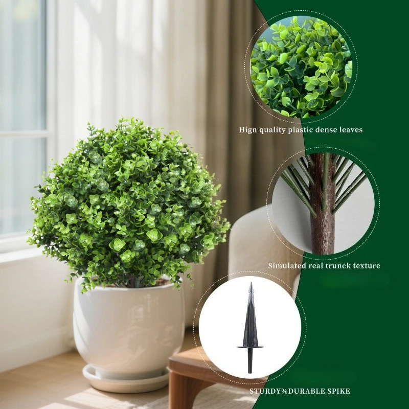 Detachable Simulated Green Plant Stakes, Eucalyptus & Lavender Artificial Plants for Indoor & Outdoor Decor Potted
Detachable Simulated Green Plant Stakes, Eucalyptus & Lavender Artificial Plants for Indoor & Outdoor Decor Potted