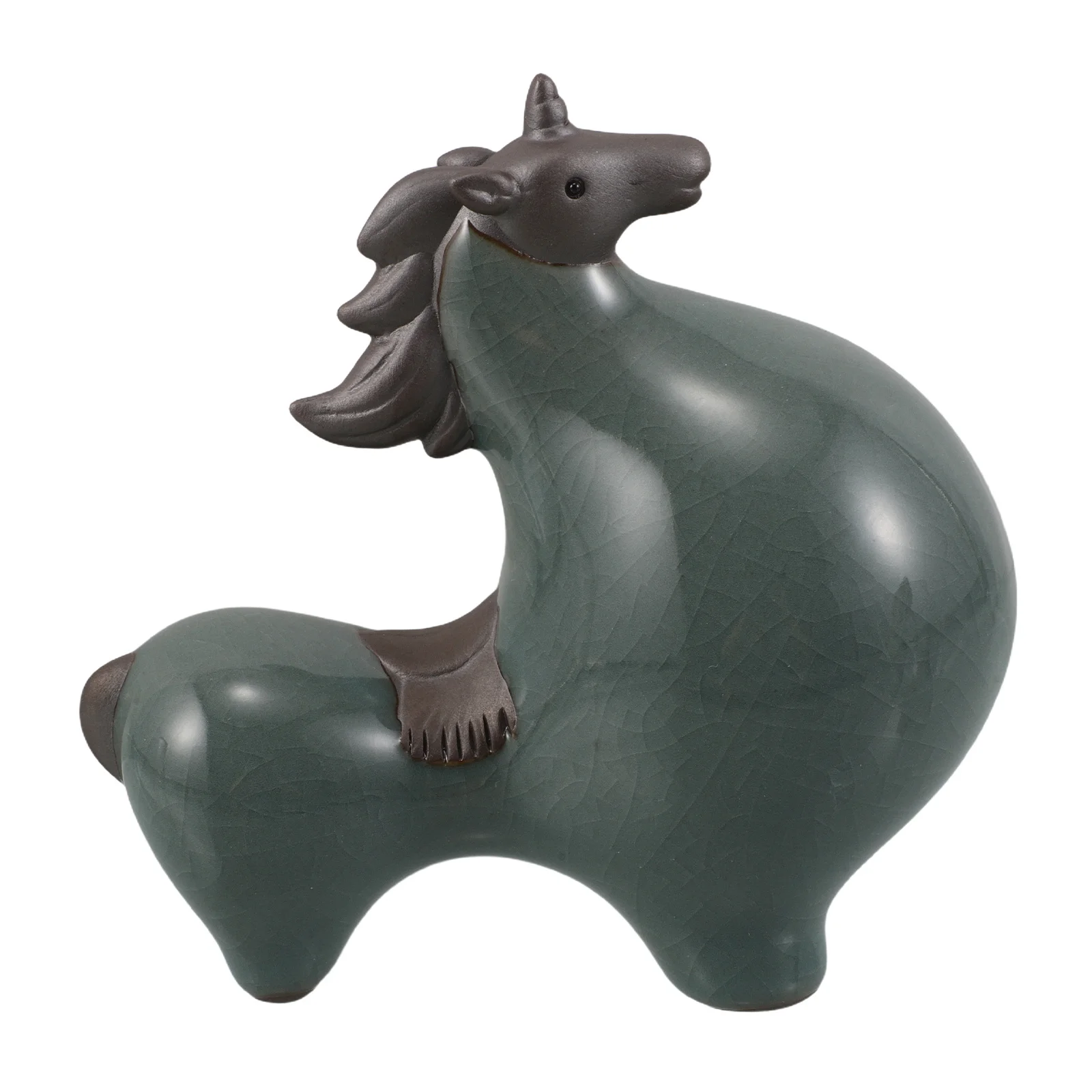 Ceramic Chinese Horse Statue Detailed Feng Shui Wealth Symbol Lucky Zodiac 2026 Small Desk Table Decoration Horse Figurine
Ceramic Chinese Horse Statue Detailed Feng Shui Wealth Symbol Lucky Zodiac 2026 Small Desk Table Decoration Horse Figurine