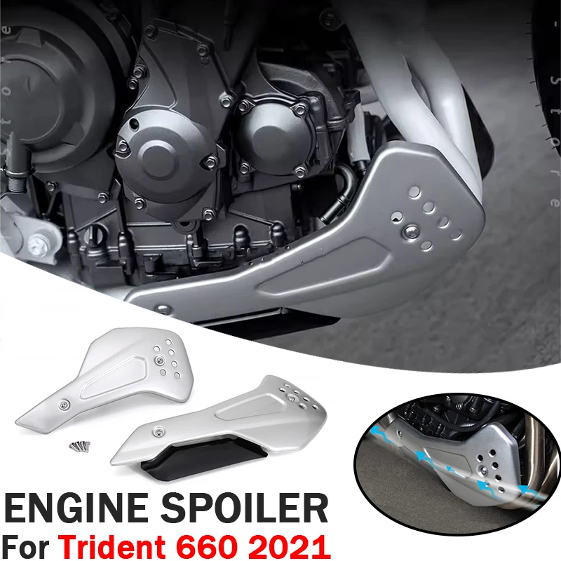 New Aluminum ABS Engine Lower Guard Protector Protective Cover Fairing For Trident 660 TRIDENT660 2021 Motorcycle Accessories
New Aluminum ABS Engine Lower Guard Protector Protective Cover Fairing For Trident 660 TRIDENT660 2021 Motorcycle Accessories