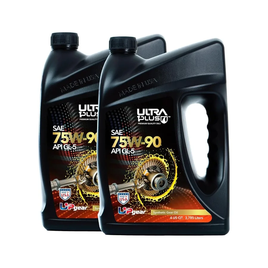 Ultra1Plus SAE 75W90 Synthetic Gear Oil API GL5 2 Gallon 8 QTS
Ultra1Plus SAE 75W90 Synthetic Gear Oil API GL5 2 Gallon 8 QTS
