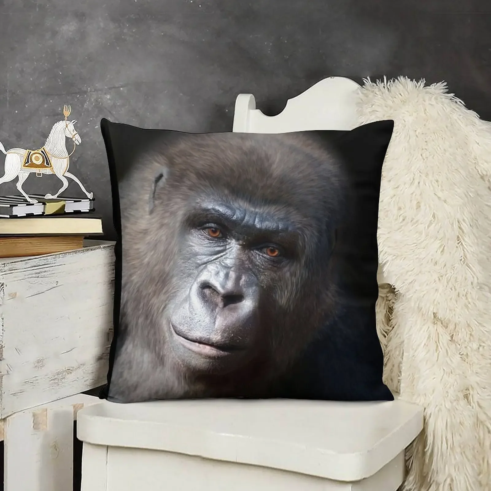 Gorilla Throw Pillow Cushions For Decorative Sofa Sofa Cushion Cover Pillowcase pillow
Gorilla Throw Pillow Cushions For Decorative Sofa Sofa Cushion Cover Pillowcase pillow