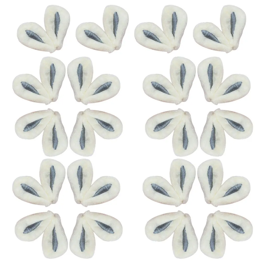 30 шт. миниатюрных тканевых заколок для волос в форме кроличьих ушек для женщин, для поделок своими руками, декора заколок, украшения свитеров, фотоаксессуаров
30 шт. миниатюрных тканевых заколок для волос в форме кроличьих ушек для женщин, для поделок своими руками, декора заколок, украшения свитеров, фотоаксессуаров