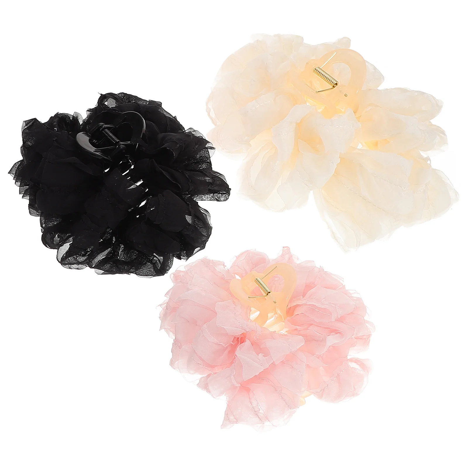 3Pcs Bowknot Claw Clips Women Hair Accessories Large Design White Pink Black Bobby Pins Thick Hair Claw Clamps Secure Shark Clip
3Pcs Bowknot Claw Clips Women Hair Accessories Large Design White Pink Black Bobby Pins Thick Hair Claw Clamps Secure Shark Clip