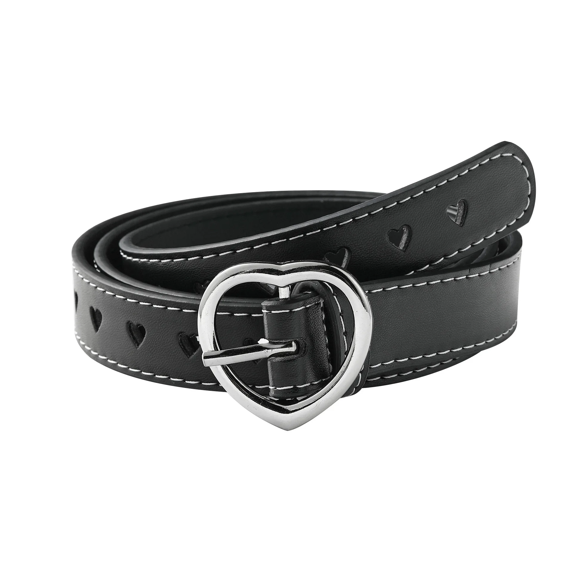 Stylish Heart Accent Belt – Fashionable Love-Themed PU Leather Belt for Teens & Women
Stylish Heart Accent Belt – Fashionable Love-Themed PU Leather Belt for Teens & Women