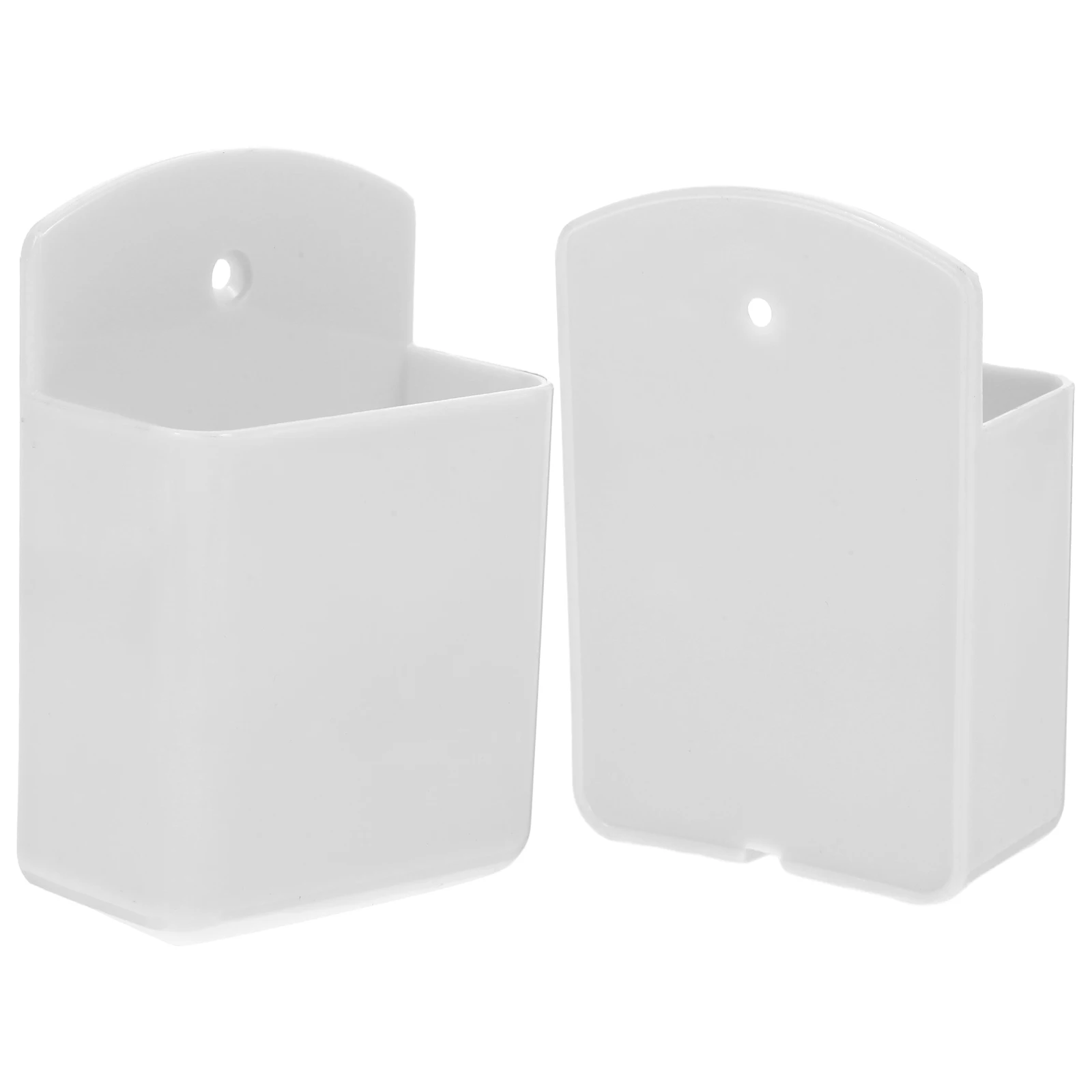 2pcs Wall Remote Holder Storage Box White Bedroom Living Room Desk Space Office Wall ganizer Saving ganizer
2pcs Wall Remote Holder Storage Box White Bedroom Living Room Desk Space Office Wall ganizer Saving ganizer