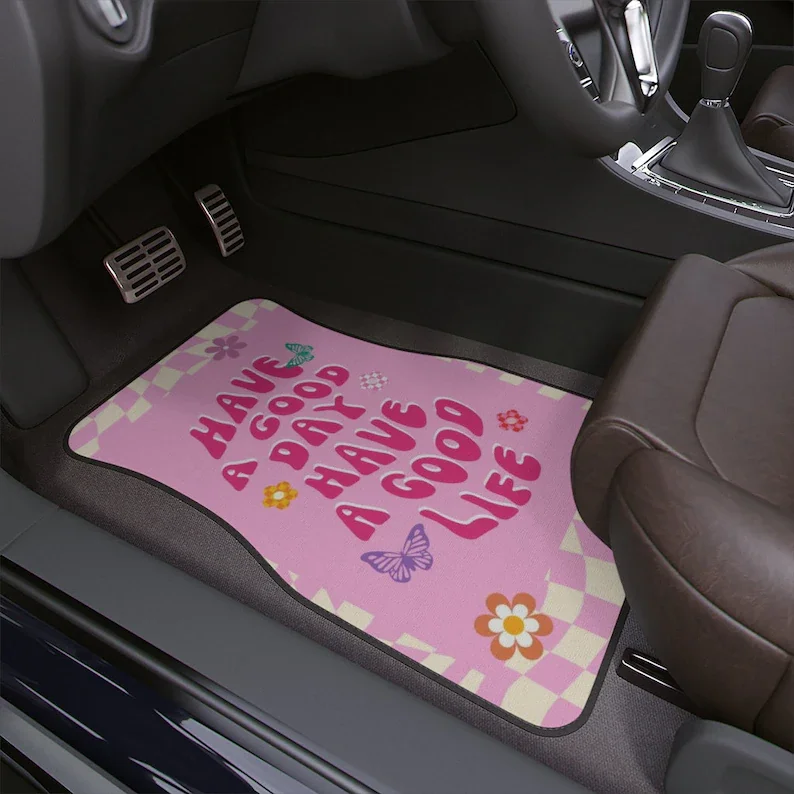 Boho Car Floor Mats, Aesthetic Y2K Groovy Car Floor Mats,Y2K Retro Car Accessories, Cute Car accessories for women,Cute car deco
Boho Car Floor Mats, Aesthetic Y2K Groovy Car Floor Mats,Y2K Retro Car Accessories, Cute Car accessories for women,Cute car deco