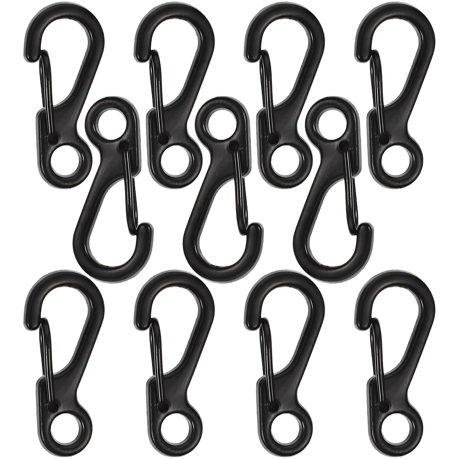 20pcs Mini Carabiner Clips Lightweight Zinc Alloy Key Ring Buckle Outdoor Climbing Accessories Camping Trekking Gear Spring
20pcs Mini Carabiner Clips Lightweight Zinc Alloy Key Ring Buckle Outdoor Climbing Accessories Camping Trekking Gear Spring