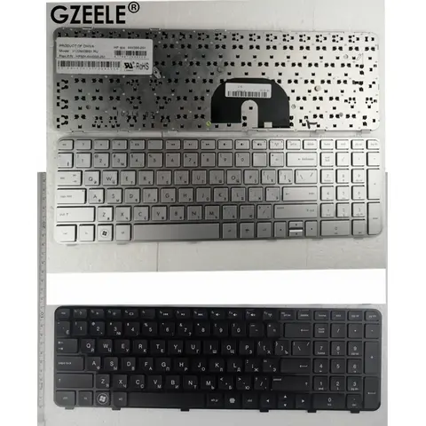 US/RU/UI/UK/FR/JP laptop Keyboard for HP Pavilion DV6-6000 6101 6151 6100 TPN-W104 HSTNN-E08C HSTNN-E06C
