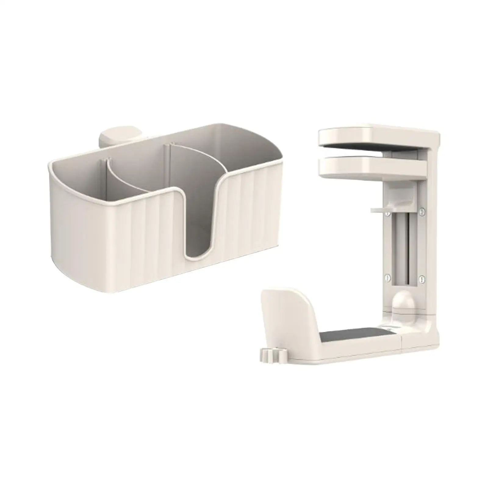 Multi Functional Plastic Desk Storage Organizer with Detachable Headphone Stand for Study or Office
Multi Functional Plastic Desk Storage Organizer with Detachable Headphone Stand for Study or Office