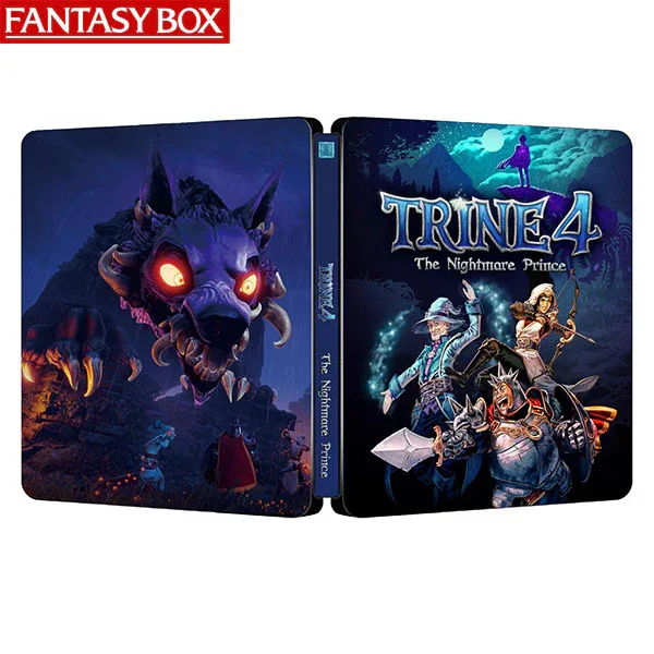 Trine 4 The Nightmare Prince Steelcase FantasyBox (Customization,Steel case,Game CD not included)
Trine 4 The Nightmare Prince Steelcase FantasyBox (Customization,Steel case,Game CD not included)