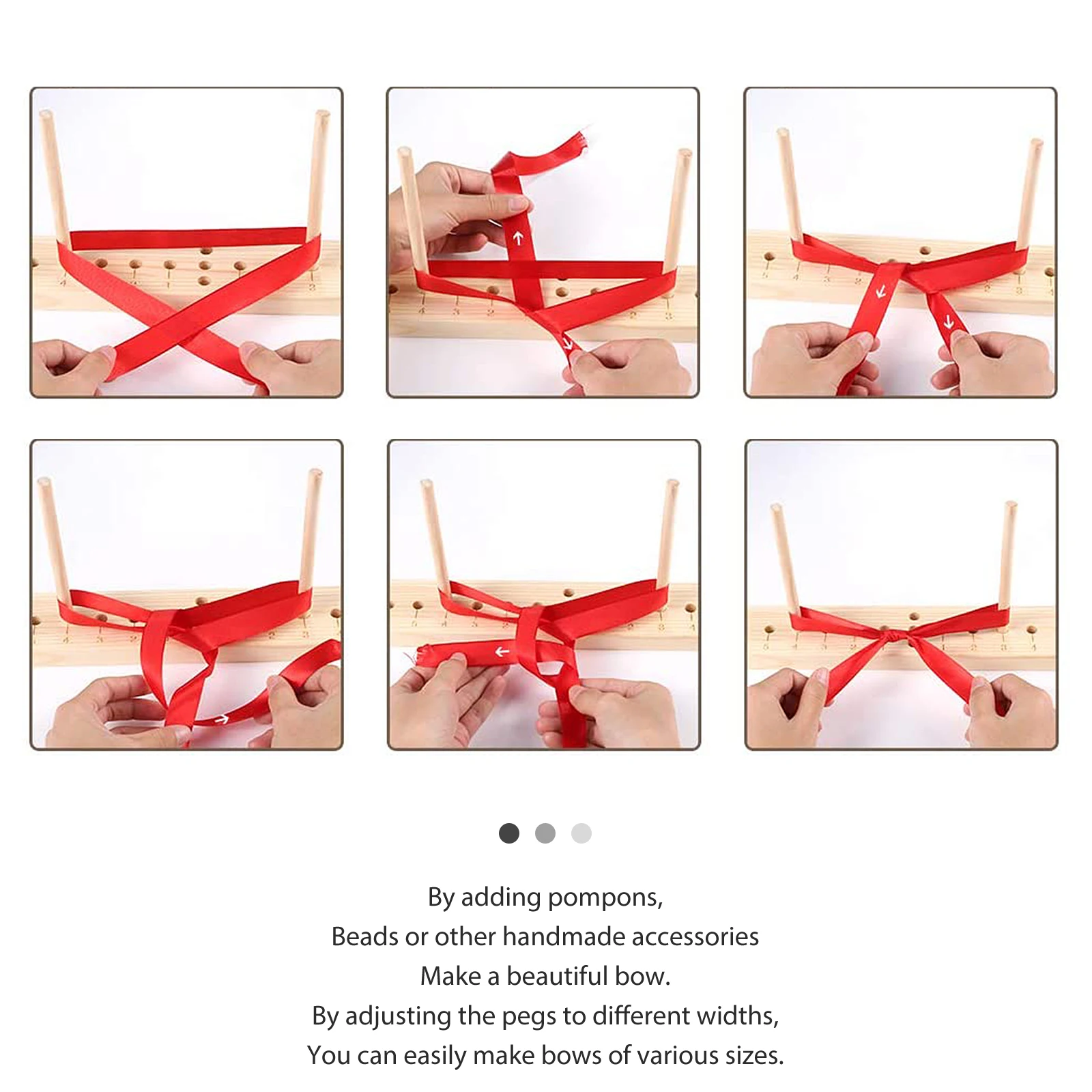 Bow Wreath Making Wooden Wreath Maker Bow Making Tool Tool Ribbon Diy Accessory Decor Holiday Crafts Sewing Supplies
Bow Wreath Making Wooden Wreath Maker Bow Making Tool Tool Ribbon Diy Accessory Decor Holiday Crafts Sewing Supplies
