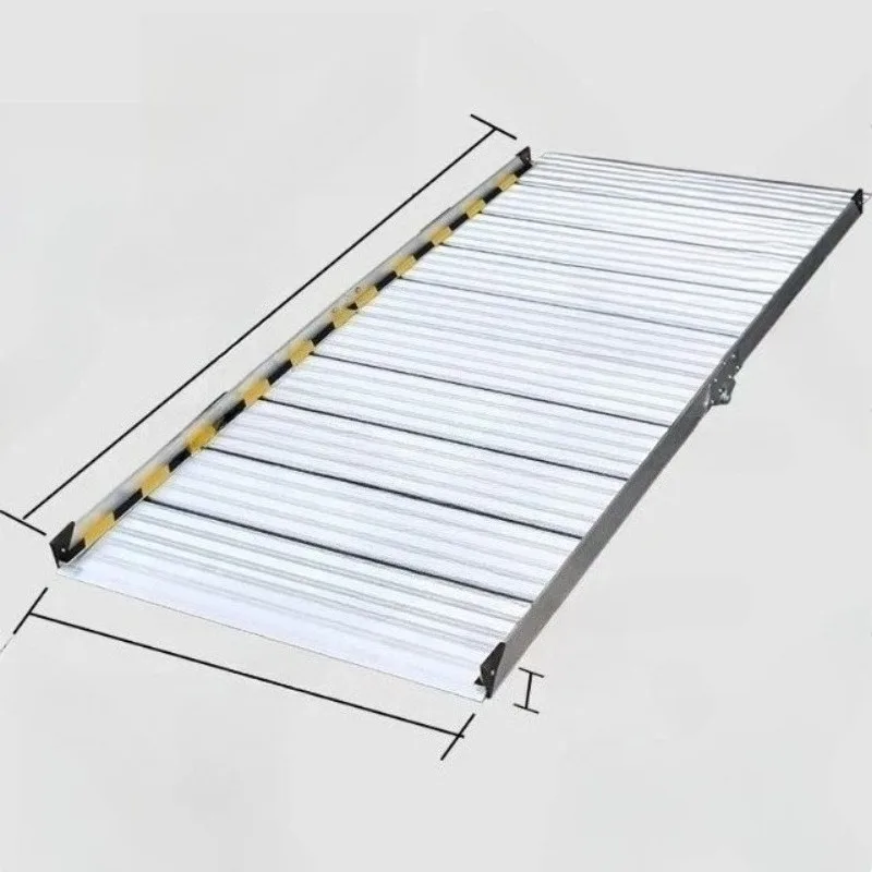 Up and down folding wheelchair ramp board portable mobile aluminum alloy pedal climbing stairs springboard barrier-free ramp
Up and down folding wheelchair ramp board portable mobile aluminum alloy pedal climbing stairs springboard barrier-free ramp