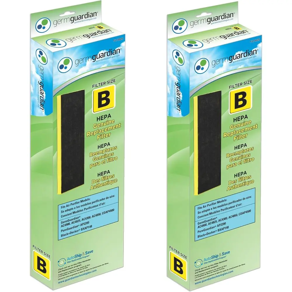 Комплект из 2 HEPA-фильтров для воздуха, удаляющих 99,97% частиц, подходят для моделей AC4825, AC4300, AC4900, AC4880, AC4850, CDAP4500, черный/желтый
Комплект из 2 HEPA-фильтров для воздуха, удаляющих 99,97% частиц, подходят для моделей AC4825, AC4300, AC4900, AC4880, AC4850, CDAP4500, черный/желтый