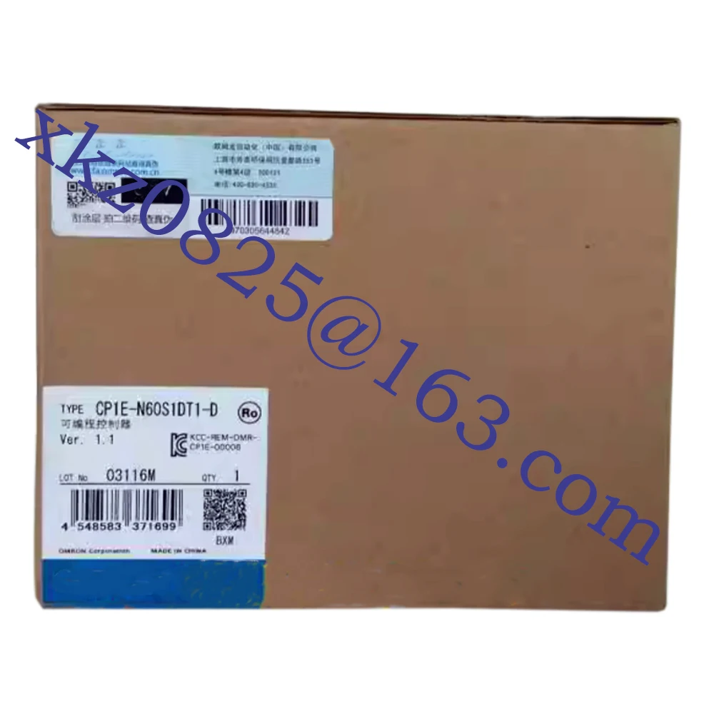 Новый и оригинальный программируемый контроллер PLC CP1E-N60DT1-D
Новый и оригинальный программируемый контроллер PLC CP1E-N60DT1-D