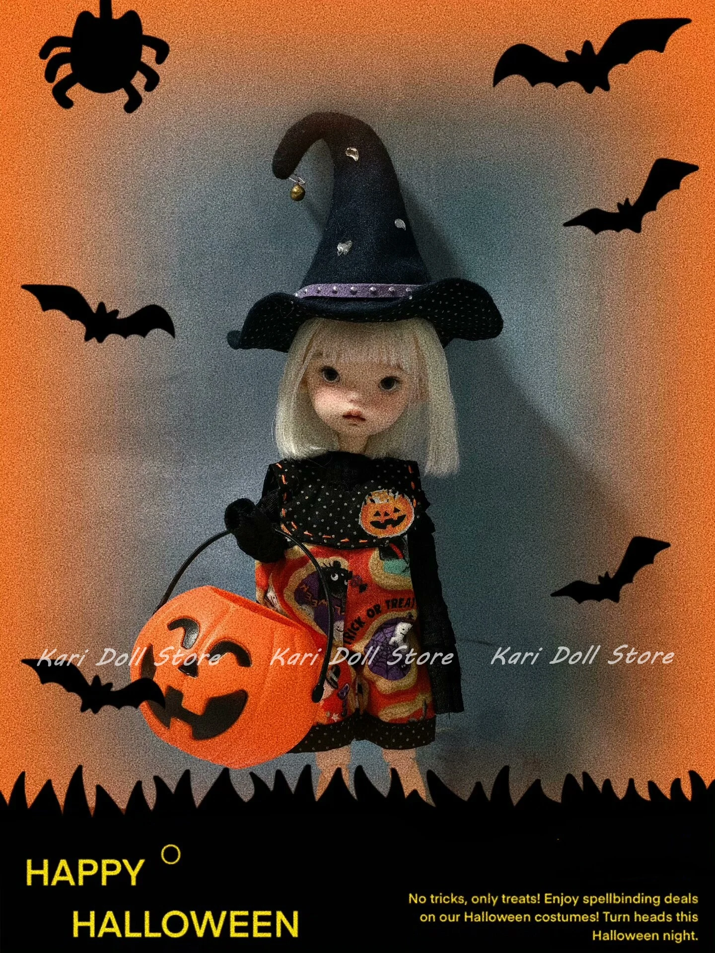 Кукла Kari Одежда и юбки Хэллоуин Тыква Детский костюм Набор для куклы Landazz Landoudou
Кукла Kari Одежда и юбки Хэллоуин Тыква Детский костюм Набор для куклы Landazz Landoudou