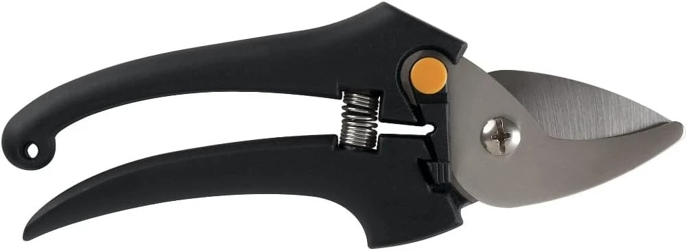 Stainless Steel Bypass Fashion Pruner, Black 379200-1005 FSKSHR, 1/2" Cut Capacity, Lightweight Garden Shears
Stainless Steel Bypass Fashion Pruner, Black 379200-1005 FSKSHR, 1/2" Cut Capacity, Lightweight Garden Shears