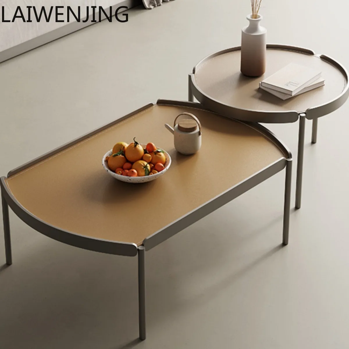 SGF Minimalist Metal Coffee Table Combination Living Room Modern Rectangular Coffee Table
SGF Minimalist Metal Coffee Table Combination Living Room Modern Rectangular Coffee Table