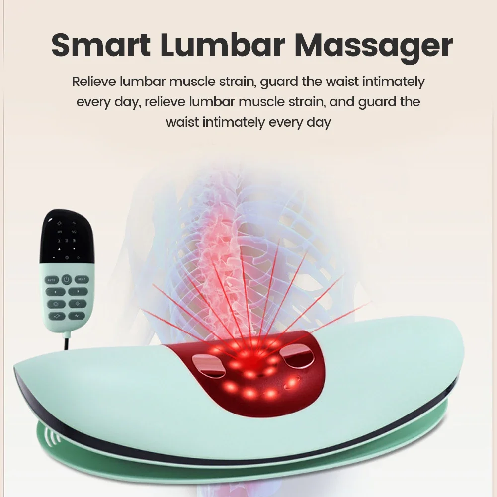 Electric Hot Compress Waist Massager Waist Plate Intelligent Infrared Vibration Inflatable Pinch Lumbar Back Massager Back Pain
Electric Hot Compress Waist Massager Waist Plate Intelligent Infrared Vibration Inflatable Pinch Lumbar Back Massager Back Pain