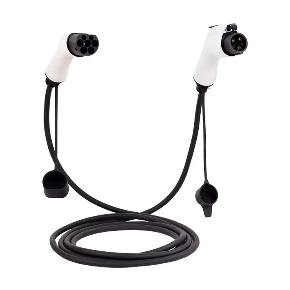 High quality J1772 electric car Type 1 to Type 2 mode 3 double gun male and female ev charger plug
High quality J1772 electric car Type 1 to Type 2 mode 3 double gun male and female ev charger plug