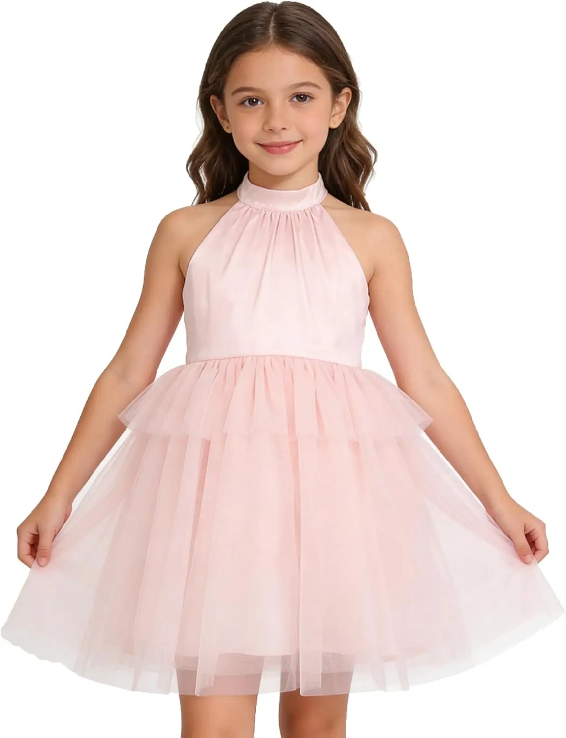 Short Tulle Toddler Little Girls First Communion Dress Kids Formal Pageant Party Gown Elegant Flower Girl Dress for Wedding
Short Tulle Toddler Little Girls First Communion Dress Kids Formal Pageant Party Gown Elegant Flower Girl Dress for Wedding