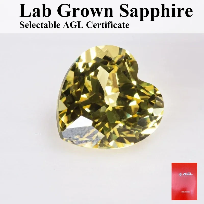 В лаборатории выращенный сапфир желтого цвета в форме сердца VVS1 камень для подвески Diy продвинутый браслет для изготовления ювелирных изделий на выбор сертификат AGL
В лаборатории выращенный сапфир желтого цвета в форме сердца VVS1 камень для подвески Diy продвинутый браслет для изготовления ювелирных изделий на выбор сертификат AGL