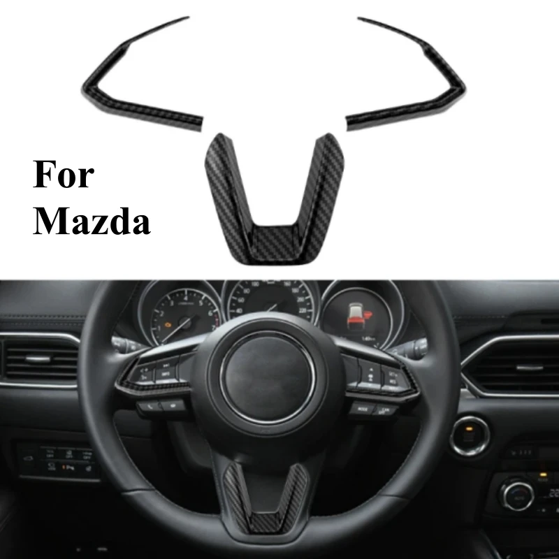 For Mazda 3 6 CX3 CX-3 CX-5 CX5 CX8 CX 9 Axela ATENZA 2017 2018 2019 3Pcs Car Steering Wheel Trim Sequins Cover Sticker
For Mazda 3 6 CX3 CX-3 CX-5 CX5 CX8 CX 9 Axela ATENZA 2017 2018 2019 3Pcs Car Steering Wheel Trim Sequins Cover Sticker