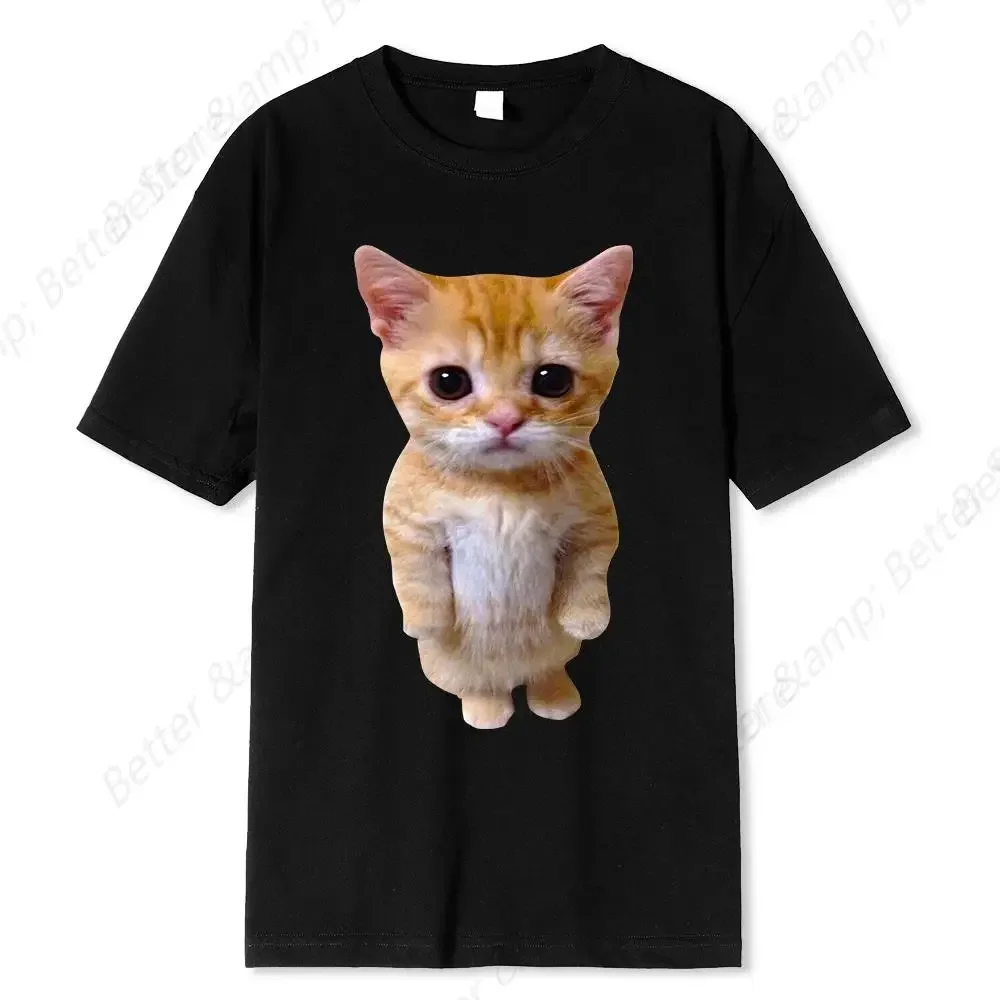 Sad Crying Cat Munchkin Kitty Meme Trendy Graphic T-shirt Unisex Fashion Short Sleeve T-shirts Oversized Streetwear
Sad Crying Cat Munchkin Kitty Meme Trendy Graphic T-shirt Unisex Fashion Short Sleeve T-shirts Oversized Streetwear