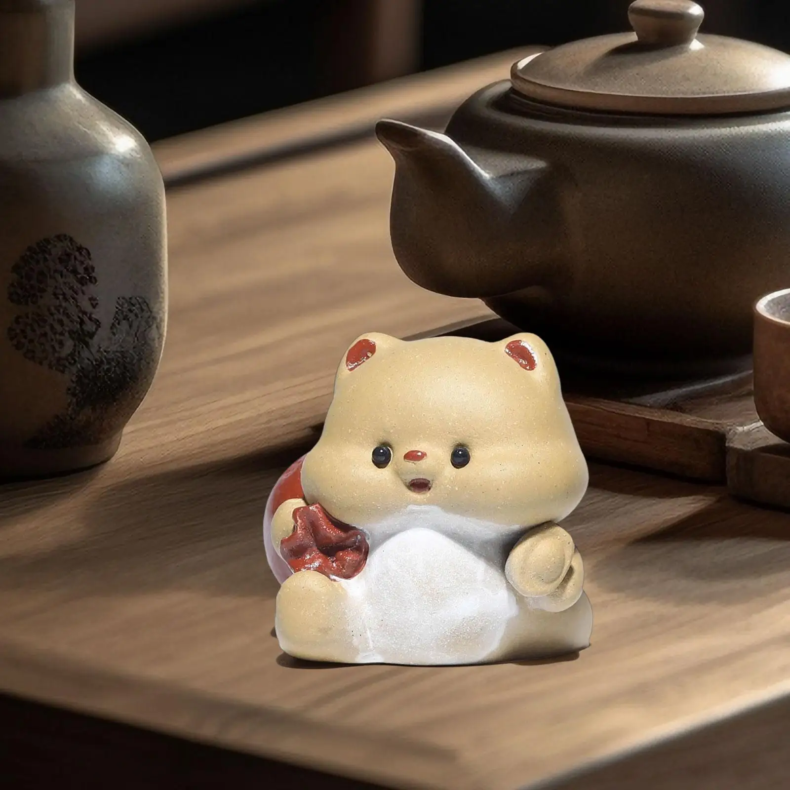 Dog Miniature Figurine Tea Pet Collection Cute Mini Statue Kungfu Tea Ornament for Office Cabinet Desk Bookshelf Birthday Gift
Dog Miniature Figurine Tea Pet Collection Cute Mini Statue Kungfu Tea Ornament for Office Cabinet Desk Bookshelf Birthday Gift