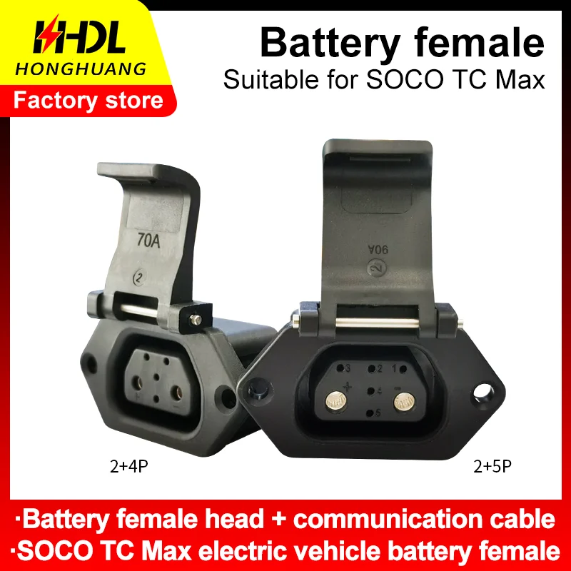 for Super SOCO Tc Max Original Battery Accessories Body Charging Plug Battery Socket Cable Charge Discharge Wire Female Header
for Super SOCO Tc Max Original Battery Accessories Body Charging Plug Battery Socket Cable Charge Discharge Wire Female Header