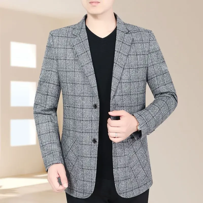 Slim Fit Man Suits and Blazers Business Coats Single Models Casual Jacket for Men Original Vintage Classic Gentleman Clothing
Slim Fit Man Suits and Blazers Business Coats Single Models Casual Jacket for Men Original Vintage Classic Gentleman Clothing