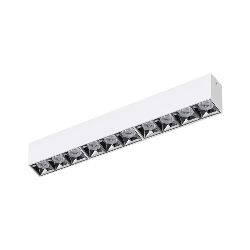 Smart LED Spotlight Tuya Zigbee Dimmable High Quality Long Linear Grille Lamp No Main Light Ceiling Surface Mounted Spot Light
Smart LED Spotlight Tuya Zigbee Dimmable High Quality Long Linear Grille Lamp No Main Light Ceiling Surface Mounted Spot Light