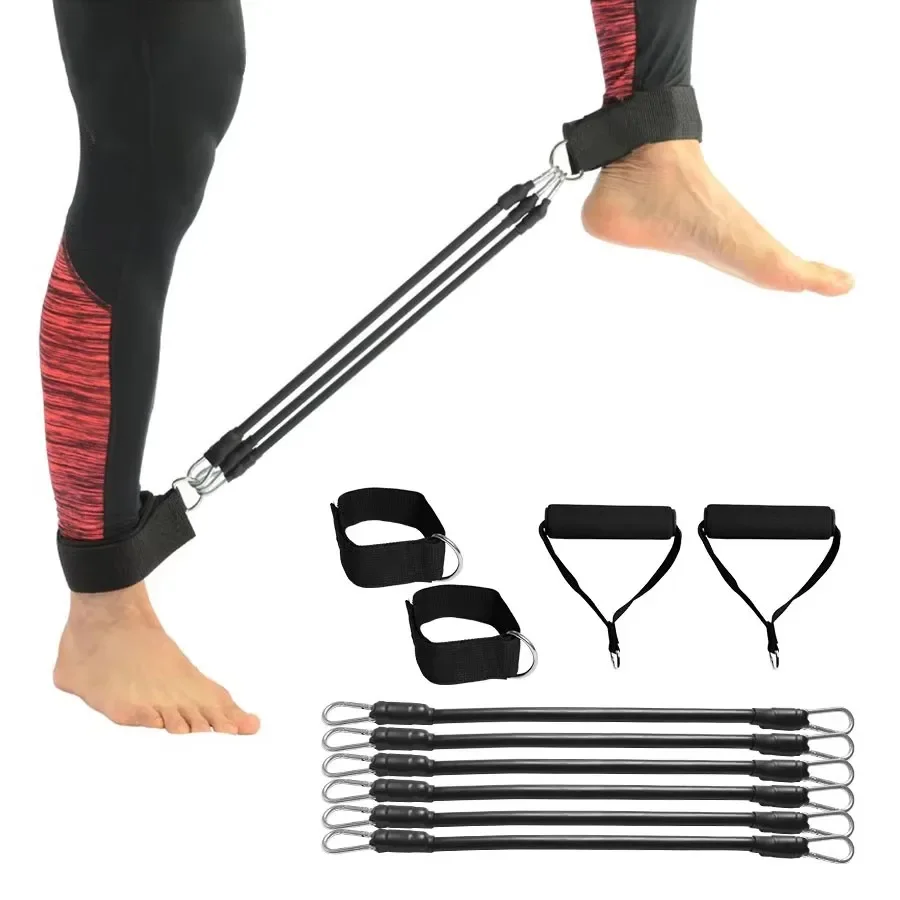 Fitness Running Resistance Band Speed Training Leg Trainer Exercise Strength Tube Band with Ankle Straps Handles Strap Equipment
Fitness Running Resistance Band Speed Training Leg Trainer Exercise Strength Tube Band with Ankle Straps Handles Strap Equipment