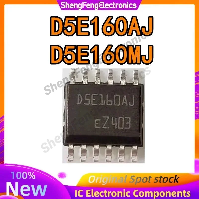 5 шт. 100% новый чипсет D5E160MJ D5E160AJ SSOP12
5 шт. 100% новый чипсет D5E160MJ D5E160AJ SSOP12