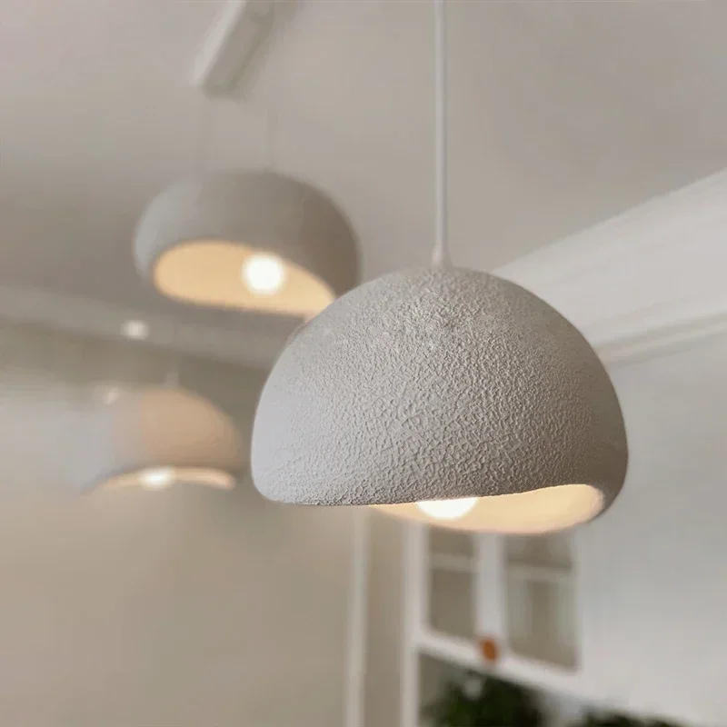 Modern Industrial Style Gray White Resin Chandelier Japanese Designer Pendant Lights for Living Room Dining Room
Modern Industrial Style Gray White Resin Chandelier Japanese Designer Pendant Lights for Living Room Dining Room