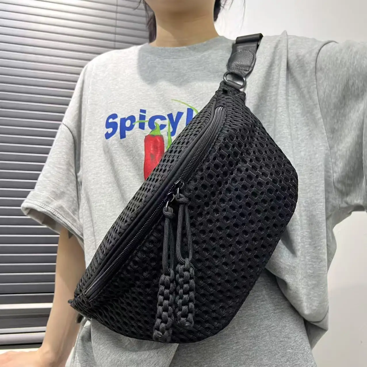 Women's Mesh Casual Crossbody Bag New Waterproof Nylon Cloth Bag Shoulder Messenger Small Commuting Travel Female Unisex Bags
Women's Mesh Casual Crossbody Bag New Waterproof Nylon Cloth Bag Shoulder Messenger Small Commuting Travel Female Unisex Bags