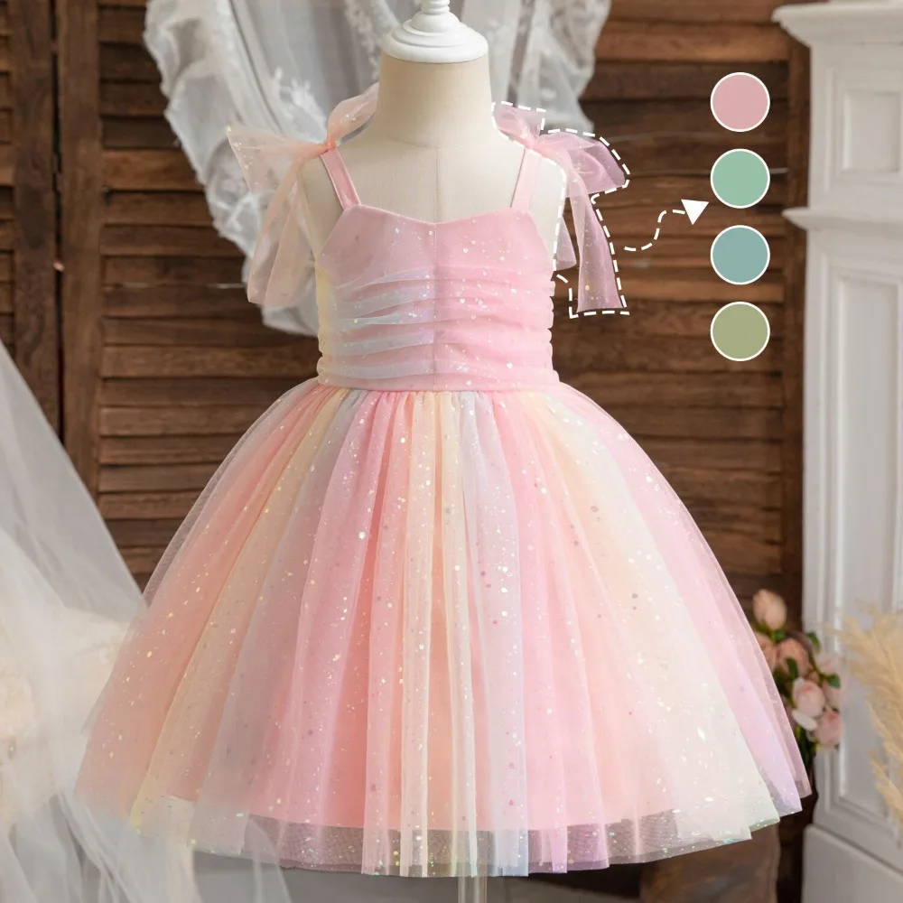 Милое платье принцессы для девочек, корейская версия, модное сетчатое платье без рукавов с цветными блоками, детская одежда, праздничные платья для девочек
Милое платье принцессы для девочек, корейская версия, модное сетчатое платье без рукавов с цветными блоками, детская одежда, праздничные платья для девочек